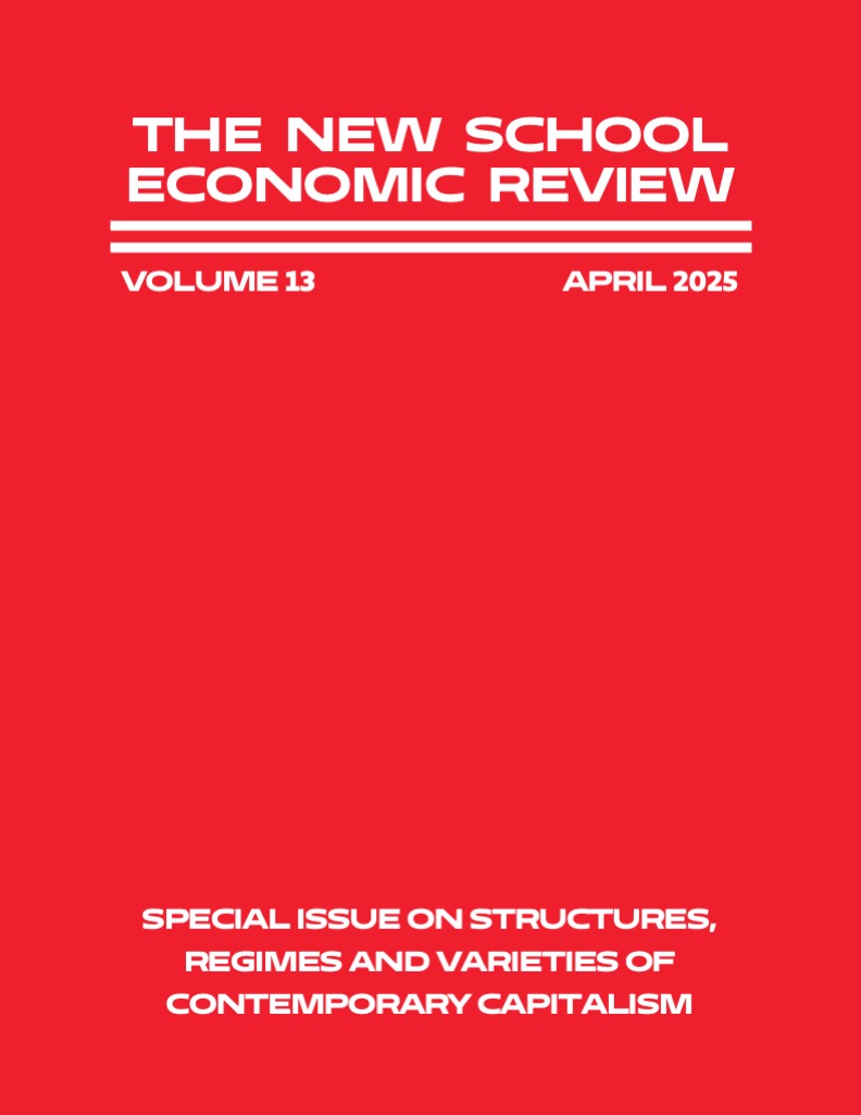 					View Vol. 13 (2025): Structures, Regimes and Varieties of Contemporary Capitalism
				